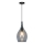 Luster na kabelu NEXT 1xE27/40W/230V zadimljena crna