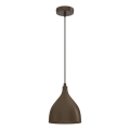 Luster na kabelu NOAK CLASSIC 1xE27/15W/230V smeđa