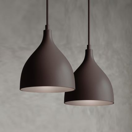 Luster na kabelu NOAK CLASSIC 2xE27/15W/230V smeđa