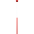 Luster na kabelu PASTELO 1xG9/8W/230V crvena