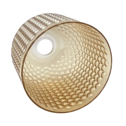 Luster na kabelu ROCCO 1xE27/15W/230V zlatna/dimljeno-bež
