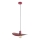 Luster na kabelu SAVANA 1xE27/15W/230V crna/crvena