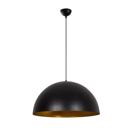 Luster na kabelu SIVANI 1xE27/40W/230V Ø 60 cm crna/bakrena