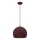 Luster na kabelu SOOL 1xE27/15W/230V, Ø 27 cm, u boji burgunda