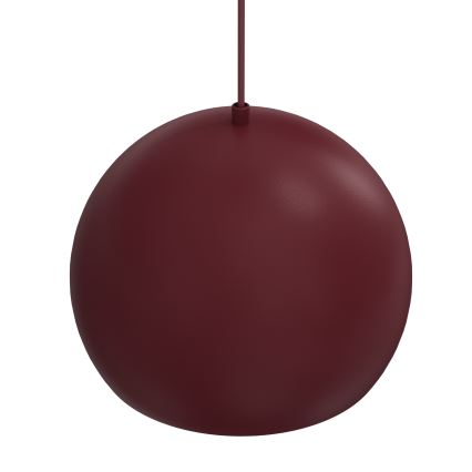 Luster na kabelu SOOL 1xE27/15W/230V, Ø 27 cm, u boji burgunda