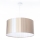 Luster na kabelu STRIPES 1xE27/60W/230V promjer 40 cm bež