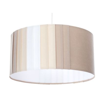 Luster na kabelu STRIPES 1xE27/60W/230V promjer 40 cm bež