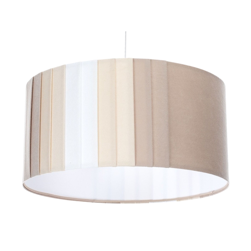 Luster na kabelu STRIPES 1xE27/60W/230V promjer 40 cm bež