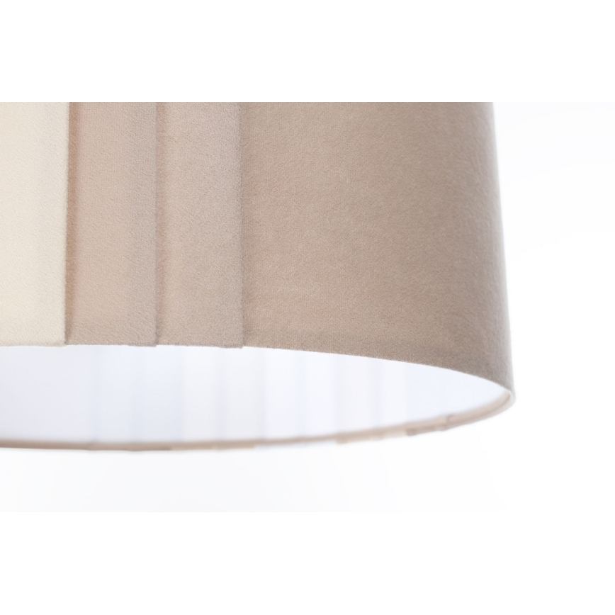 Luster na kabelu STRIPES 1xE27/60W/230V promjer 40 cm bež