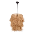 Luster na kabelu TASSEL 1xE27/40W/230V rafija