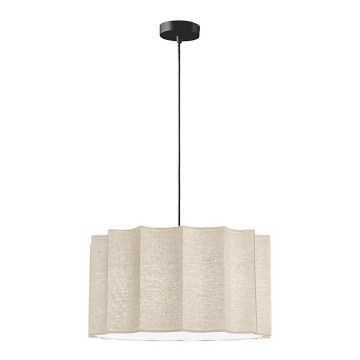 Luster na kabelu WAVY 1xE27/14W/230V bež