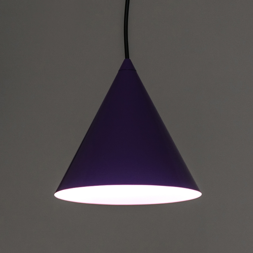 Luster na kablu ETNA II 1xE27/15W/230V, Ø 18,5 cm, ljubičasta