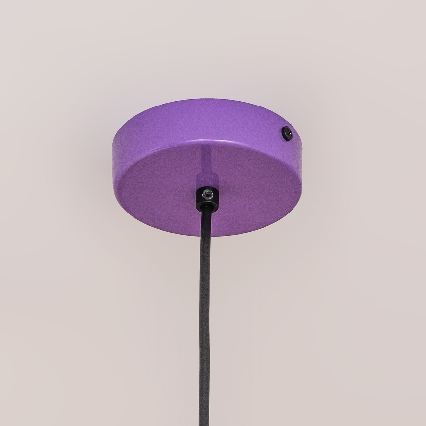 Luster na kablu ETNA II 1xE27/15W/230V, Ø 18,5 cm, ljubičasta