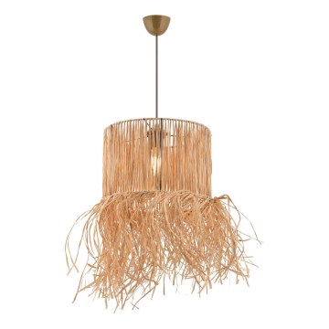 Luster na konopnoj žici NESS 1xE27/40W/230V rafija