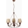 Luster na lančiću CLASSIC 3xE14/40W/230V brončana/bež