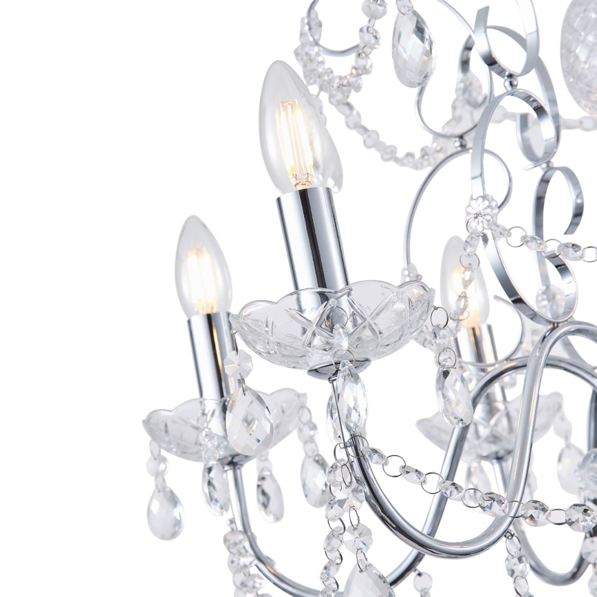 Luster na lancu 6xE14/15W/230V