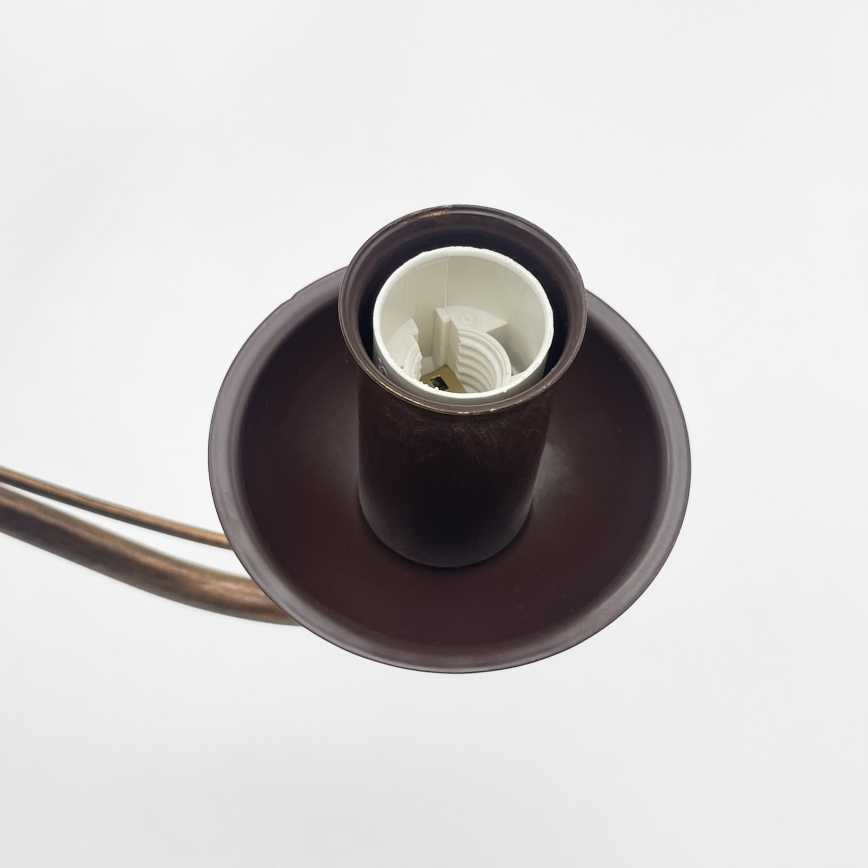 Luster na lancu ANTON 3xE14/15W/230V brončane boje