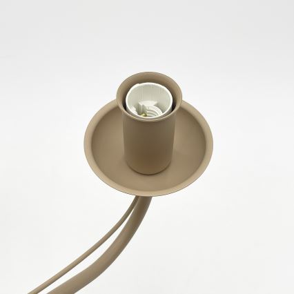 Luster na lancu ANTON 8xE14/60W/230V bež