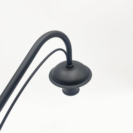 Luster na lancu ANTON 8xE14/60W/230V crni