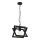 Luster na lancu ARNOLD 1xE27/60W/230V crna