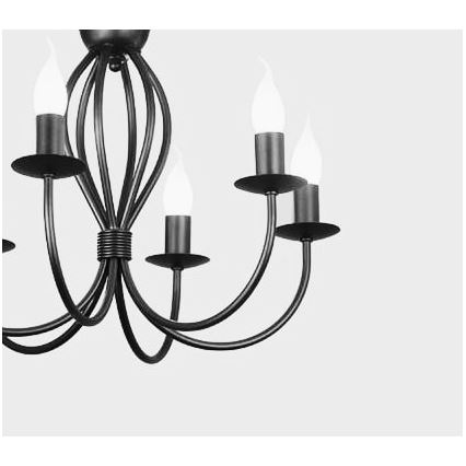 Luster na lancu ARTHUR 5xE14/40W/230V