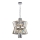 Luster na lancu AURELIA 8xE14/40W/230V mat krom