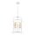 Luster na lancu CONSTANTINE 5xE27/60W/230V bijela