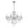 Luster na lancu CRISTALLO 8xE14/60W/230V sjajni krom