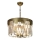 Luster na lancu CRYSTALLINE 6xE27/40W/230V brončana