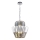 Luster na lancu DONNA 9xE14/40W/230V pr. 45 cm mat krom