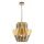 Luster na lancu DONNA 9xE14/40W/230V pr. 45 cm zlatna