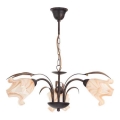 Luster na lancu DUCATTI 3xE14/10W/230V brončana