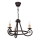 Luster na lancu FAUST 3xE14/15W/230V