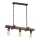 Luster na lancu HARD 3xE27/60W/230V borovina
