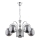 Luster na lancu HERO 5xE14/40W/230V sjajni krom