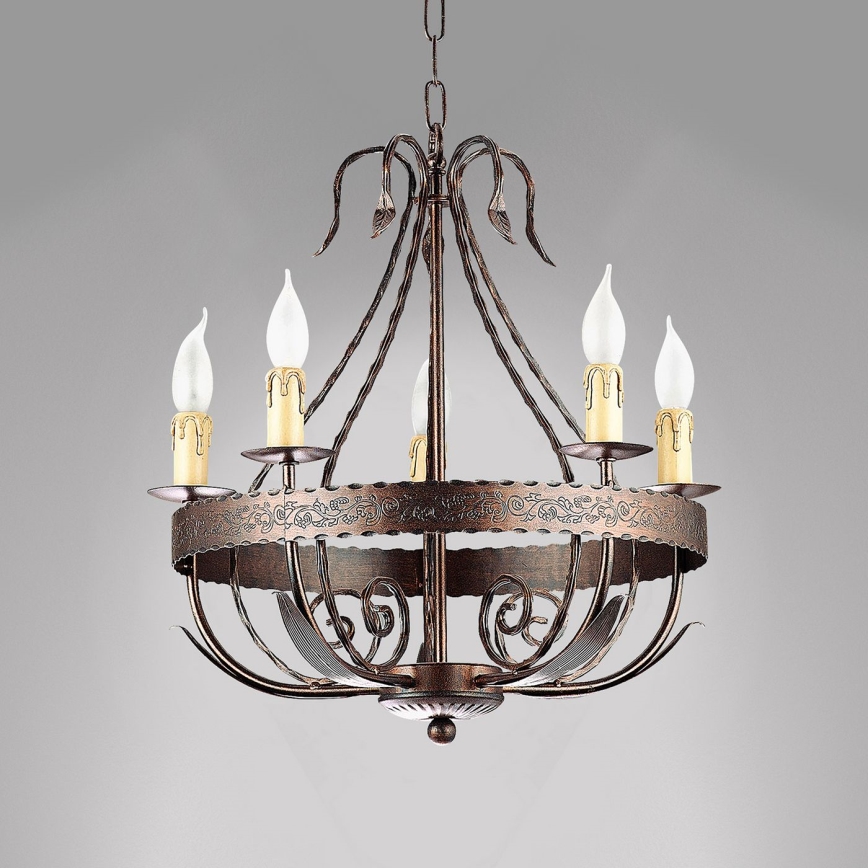 Luster na lancu LOARA 10xE14/60W/230V