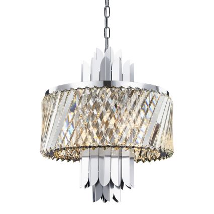 Luster na lancu MARGOT 6xE14/40W/230V mat krom