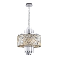 Luster na lancu MARGOT 6xE14/40W/230V mat krom