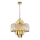 Luster na lancu MARGOT 9xE14/40W/230V pr. 55 cm zlatna