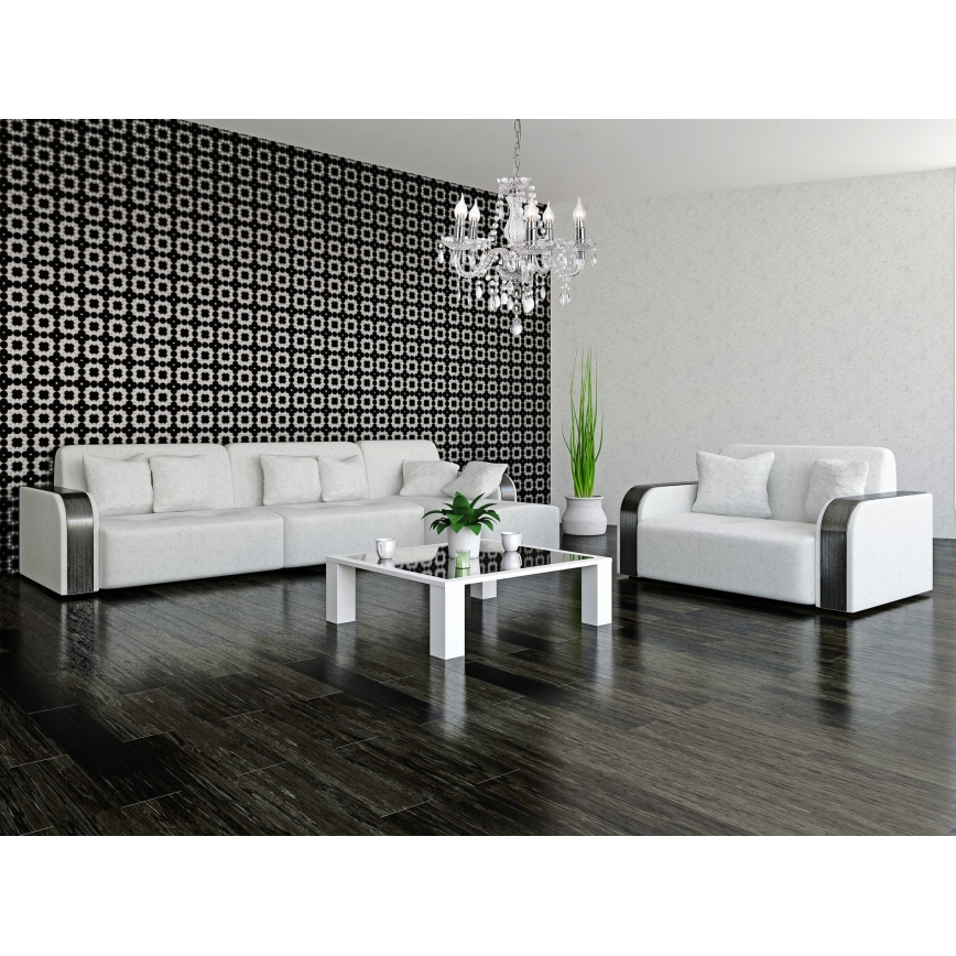 Luster na lancu MARIE 5xE14/40W/230V sjajni krom