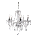 Luster na lancu MARIE 5xE14/40W/230V sjajni krom
