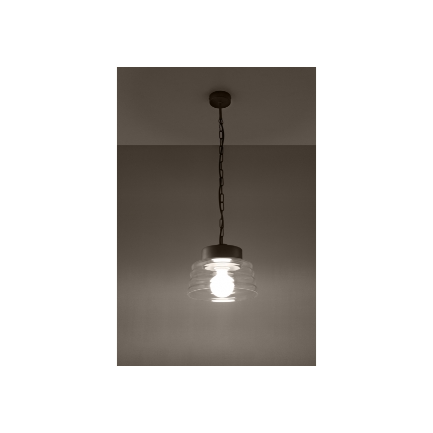 Luster na lancu MARINA 1xE27/60W/230V