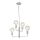 Luster na lancu ORLANDO 4xE27/60W/230V srebrna