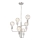 Luster na lancu ORLANDO 6xE27/60W/230V srebrna