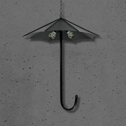 Luster na lancu PARASOL 3xE27/20W/230V