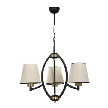 Luster na lancu PAUL 3xE27/60W/230V
