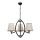 Luster na lancu PAUL 3xE27/60W/230V