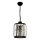 Luster na lancu PUNE 1xE27/40W/230V crni