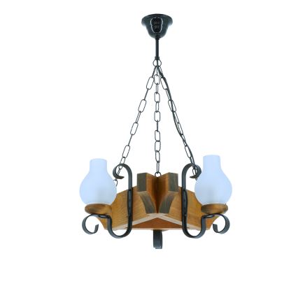 Luster na lancu QUEEN 3xE14/40W/230V bukva - FSC certificirano