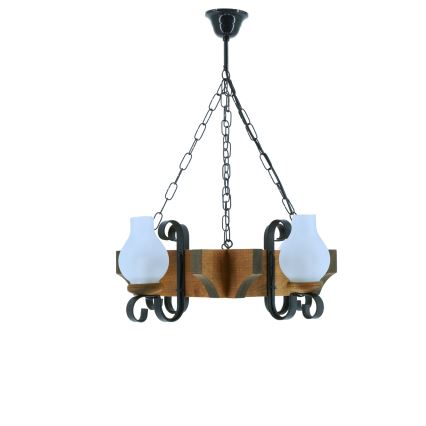 Luster na lancu QUEEN 4xE14/40W/230V bukva - FSC certificirano